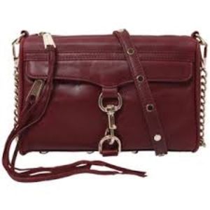 Rebecca Minkoff Mini Mac Burgundy